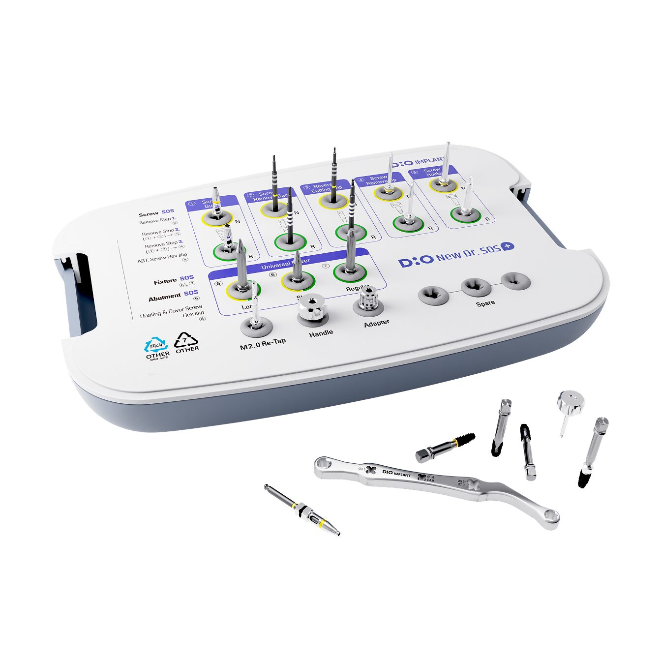 KASETY CHIRURGICZNE DIO IMPLANT